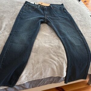 Levi's Men's Straight Jeans in Deep Indigo